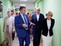 Заместитель председателя правительства РФ О. Ю. Голодец посетила КемГИК