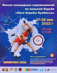В Кемерове пройдёт финальный этап Лиги борьбы Кузбасса